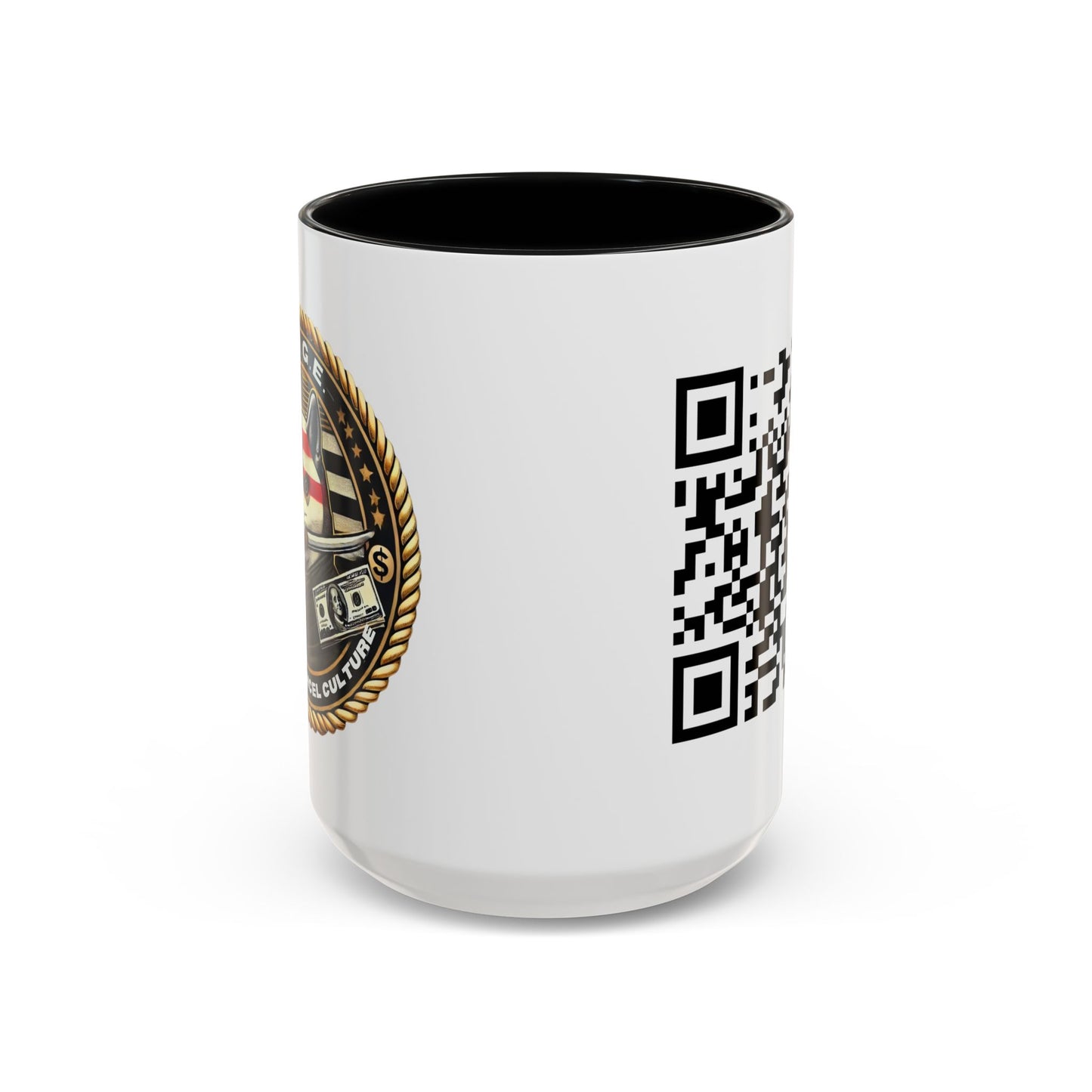 QR Surpirise Accent Coffee Mug  11oz/15oz