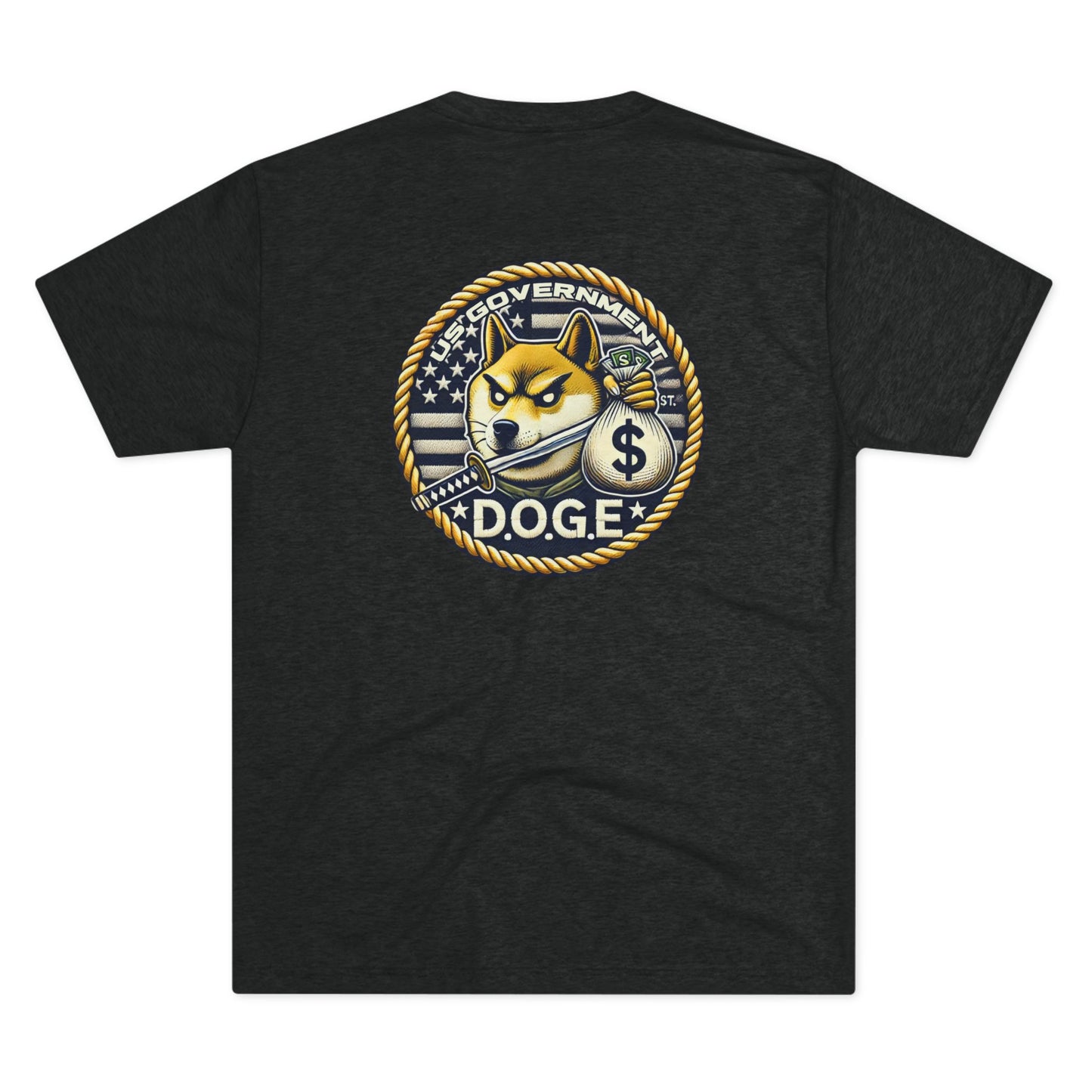 DOGE Squad Unisex Tri-Blend Crew Tee