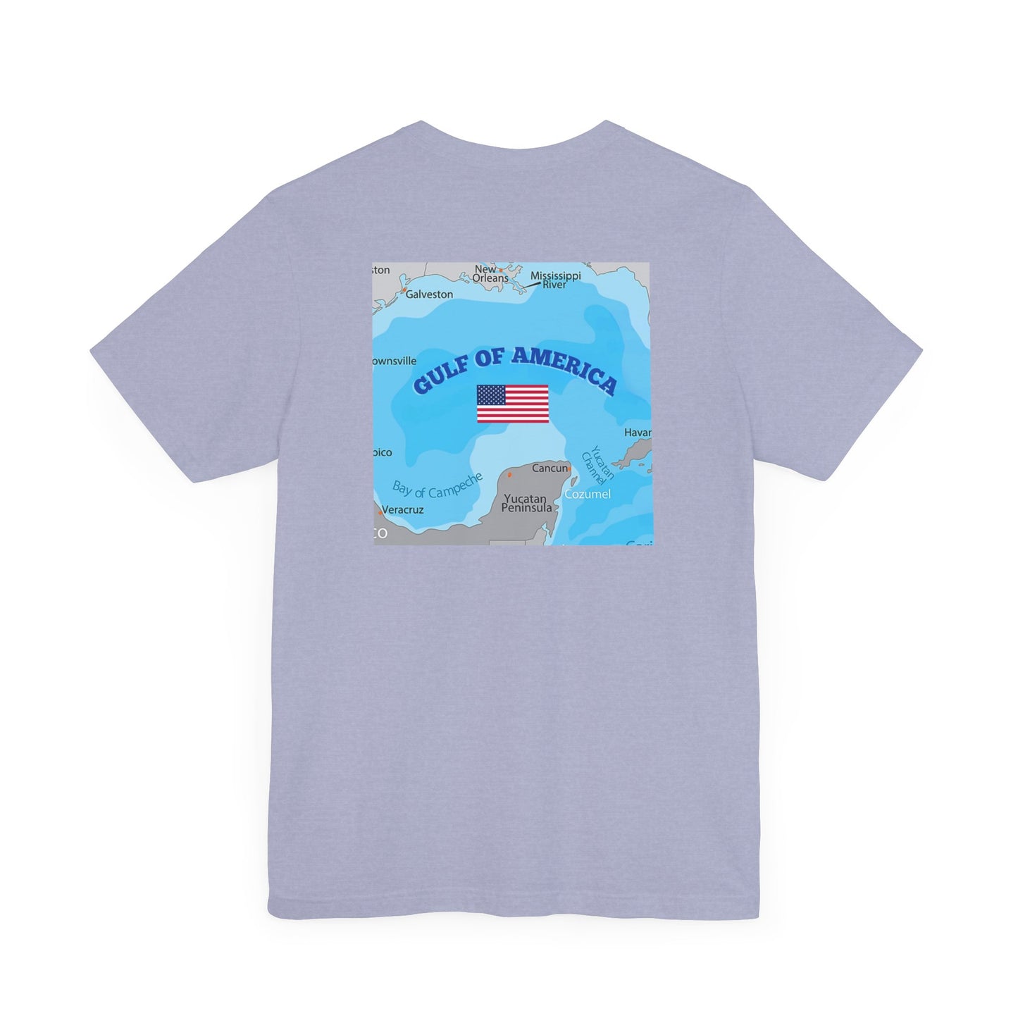 Gulf of America Graphic Tee - Unisex Jersey Short Sleeve T-Shirt