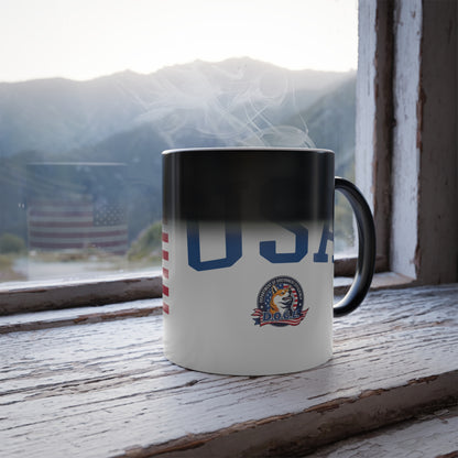 DOGE Patriot Color Morphing Mug