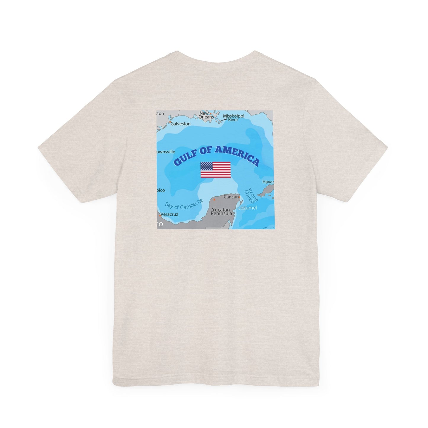 Gulf of America Graphic Tee - Unisex Jersey Short Sleeve T-Shirt