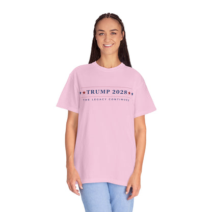 Trump 2028: The Legacy Continues - Unisex Garment-Dyed T-Shirt