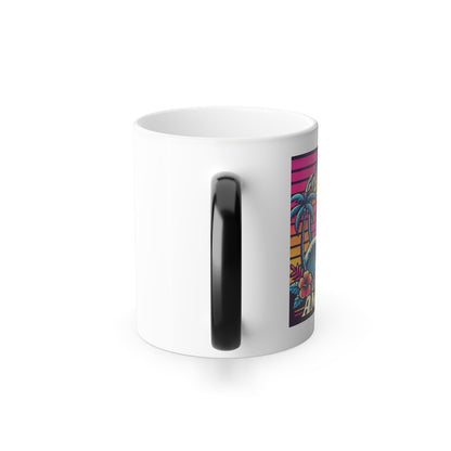 Neon Gulf Of America - Color Morphing Mug - 11oz