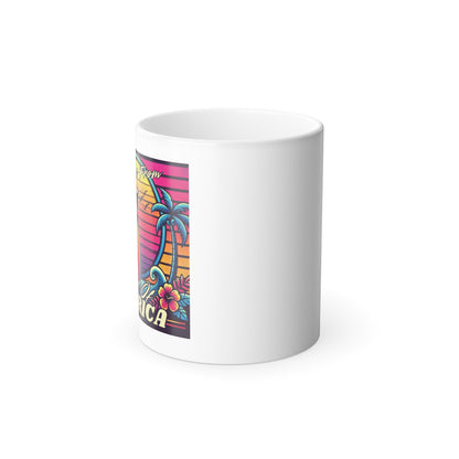 Neon Gulf Of America - Color Morphing Mug - 11oz