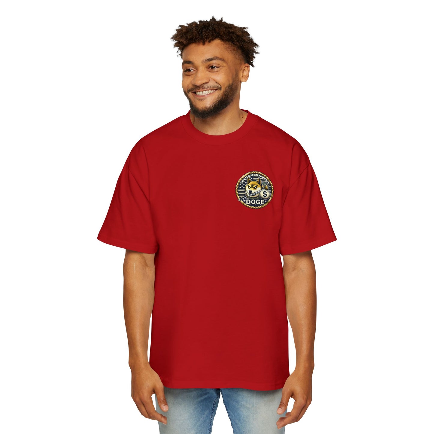 DOGE SQUAD - Men's Oversized Doge Tee