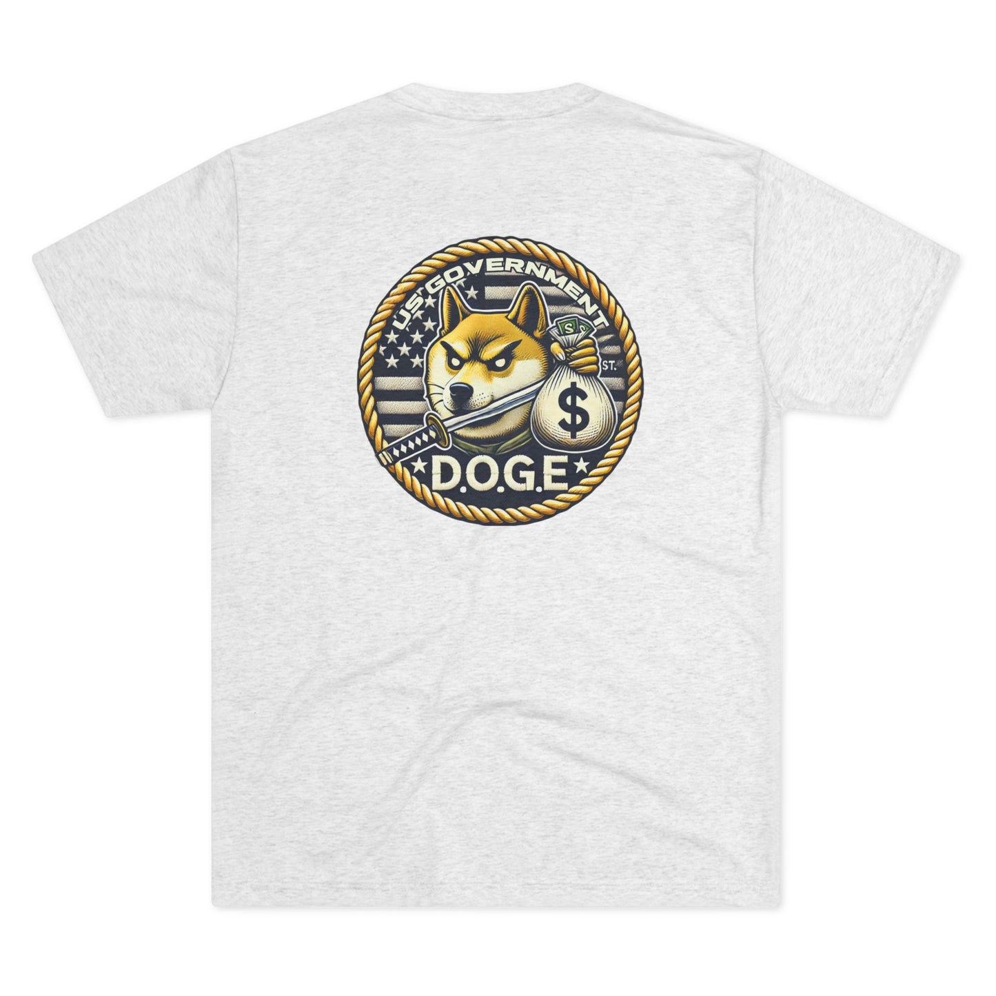 DOGE Squad Unisex Tri-Blend Crew Tee