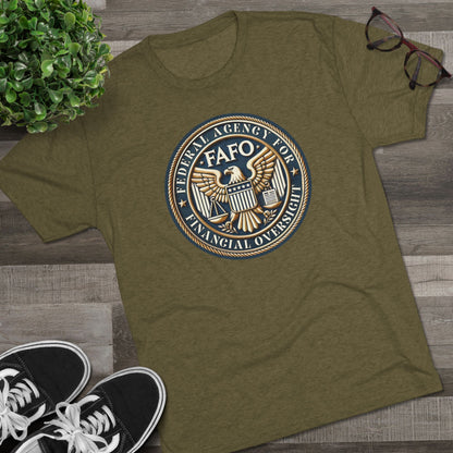 Federal Agent - Unisex Tri-Blend Crew Tee