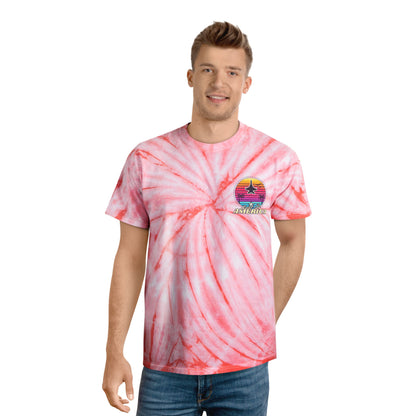 Neon Gulf of America - Tie-Dye Surf Design