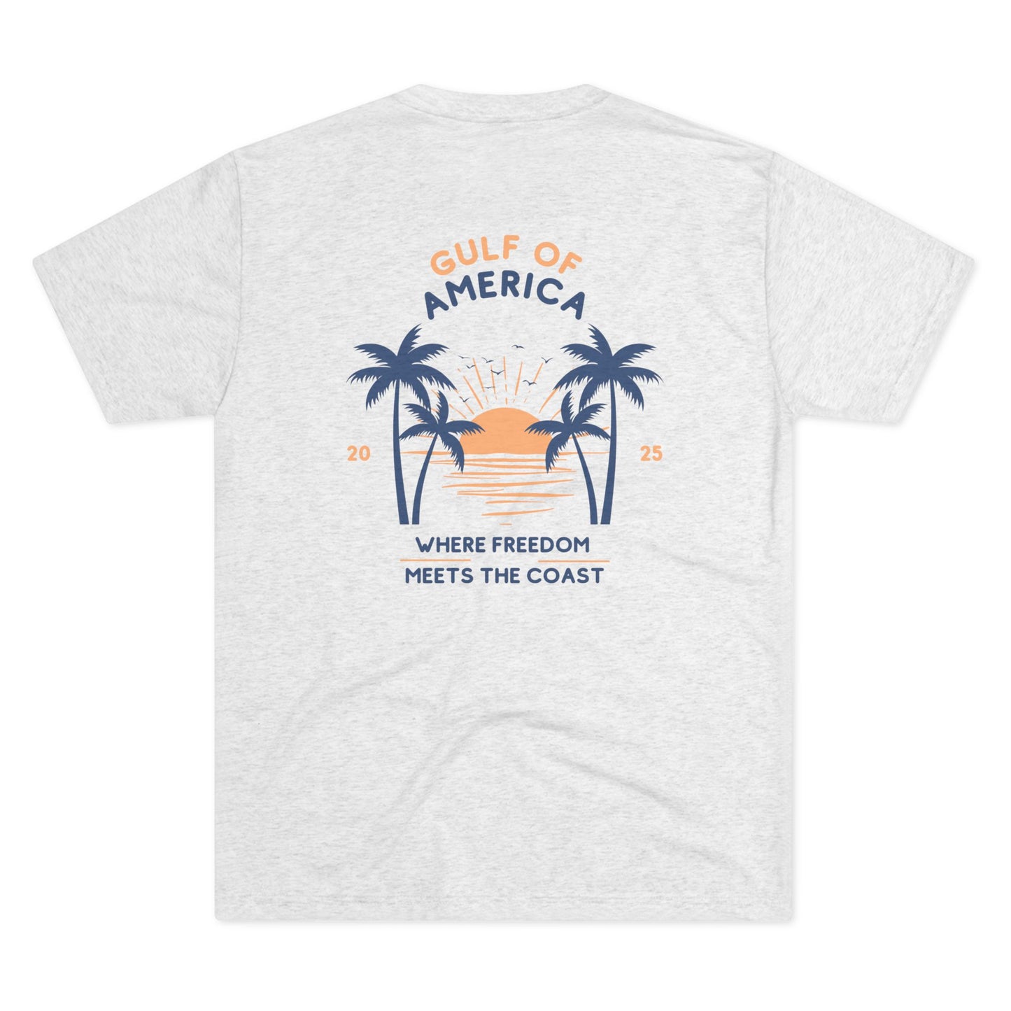 Gulf of America - Unisex Tri-Blend Crew Tee