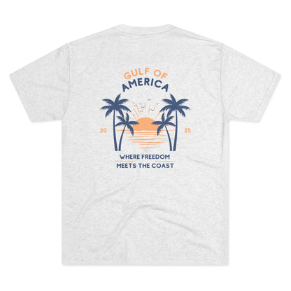 Gulf of America - Unisex Tri-Blend Crew Tee