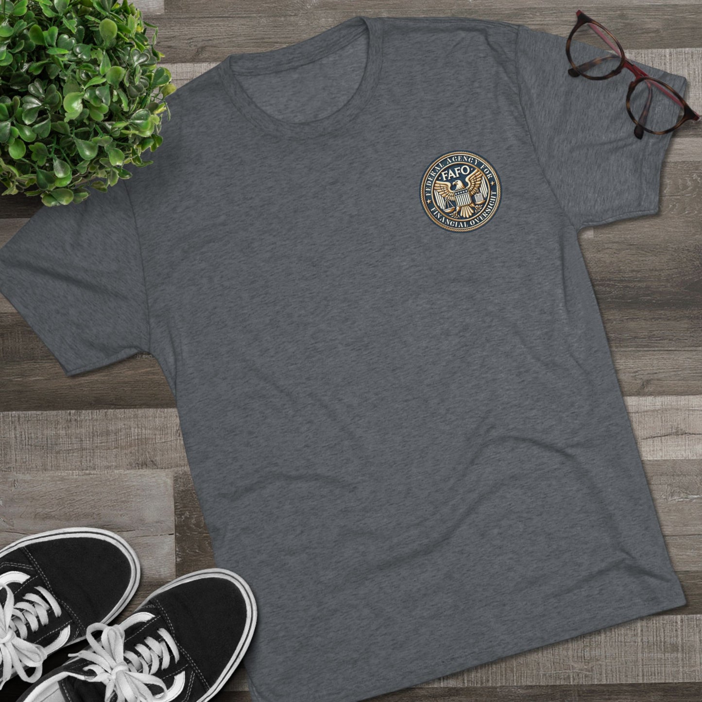 Federal Agent Unisex Tri-Blend Crew Tee