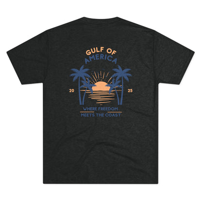 Gulf of America - Unisex Tri-Blend Crew Tee