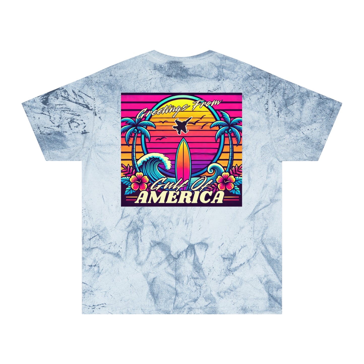 Neon Gulf of America Color Blast T-Shirt
