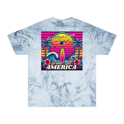Neon Gulf of America Color Blast T-Shirt
