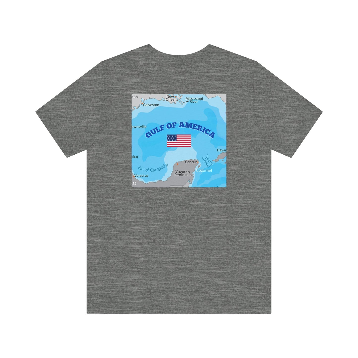 Gulf of America Graphic Tee - Unisex Jersey Short Sleeve T-Shirt