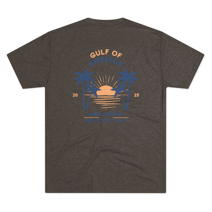 Gulf of America - Unisex Tri-Blend Crew Tee