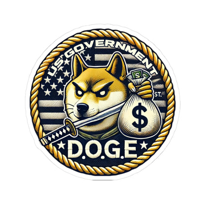 DOGE Squad Kiss-Cut Sticker