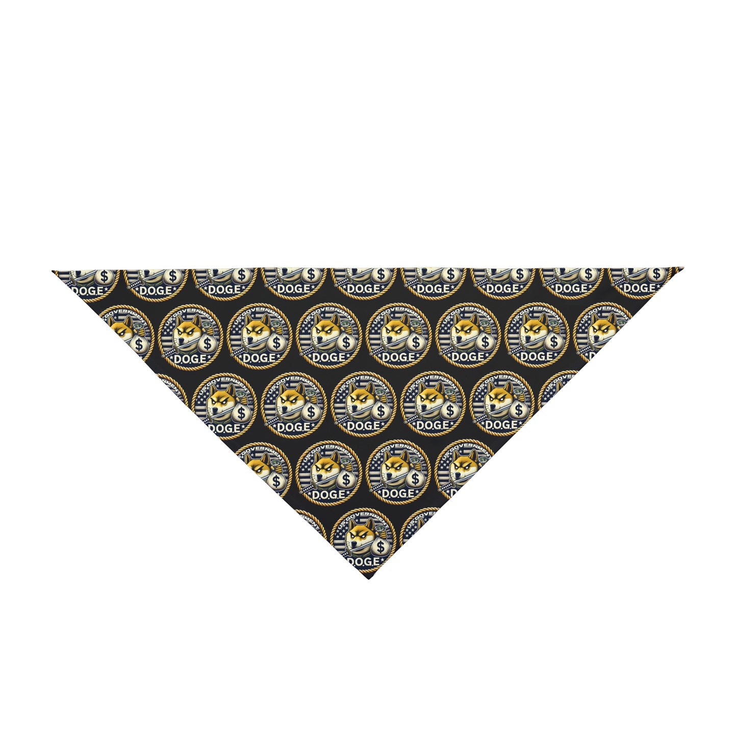 DOGE Squad Bandana - Fun Pawsitive Vibe for Pet Lovers