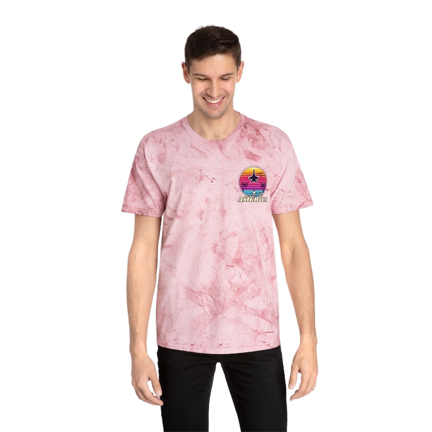 Neon Gulf of America Color Blast T-Shirt