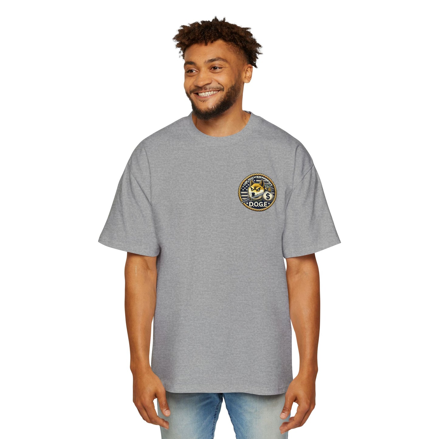 DOGE SQUAD - Men's Oversized Doge Tee