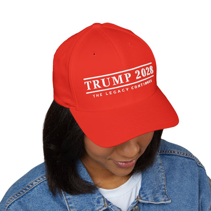 Red Trump 2028 Embroidered Hat