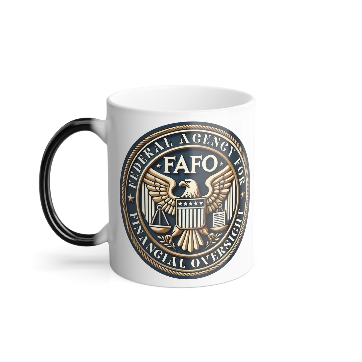 Federal Agent - Color Morphing Mug - 11oz