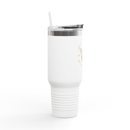 Where Freedom Meets the Coast - Insulated Travel Mug, 40oz