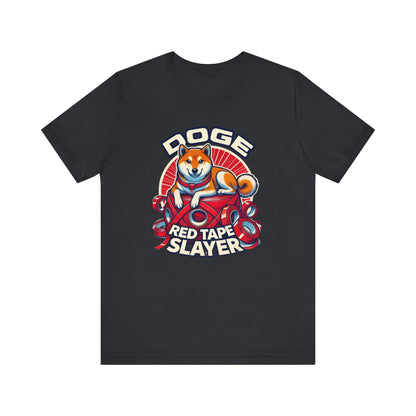 Red Tape Slayer Graphic Tee - Unisex Jersey Short Sleeve T-Shirt