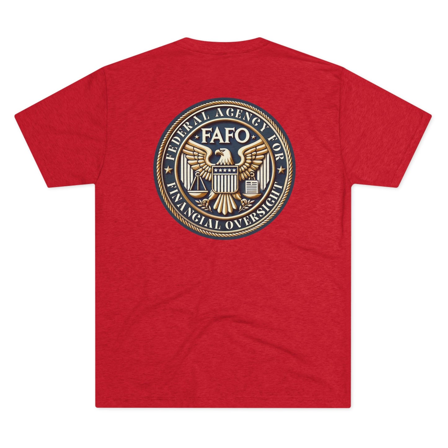 Federal Agent Unisex Tri-Blend Crew Tee