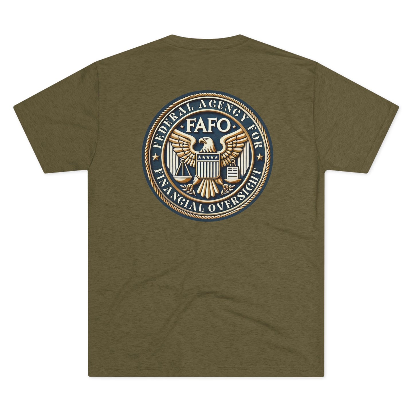 Federal Agent Unisex Tri-Blend Crew Tee