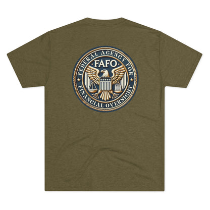 Federal Agent Unisex Tri-Blend Crew Tee