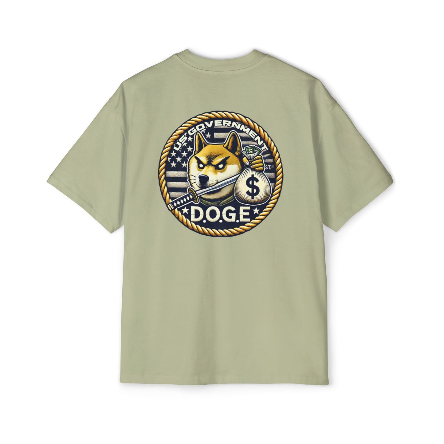 DOGE SQUAD - Men's Oversized Doge Tee