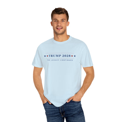 Trump 2028: The Legacy Continues - Unisex Garment-Dyed T-Shirt