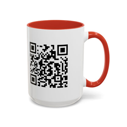 QR Surpirise Accent Coffee Mug  11oz/15oz
