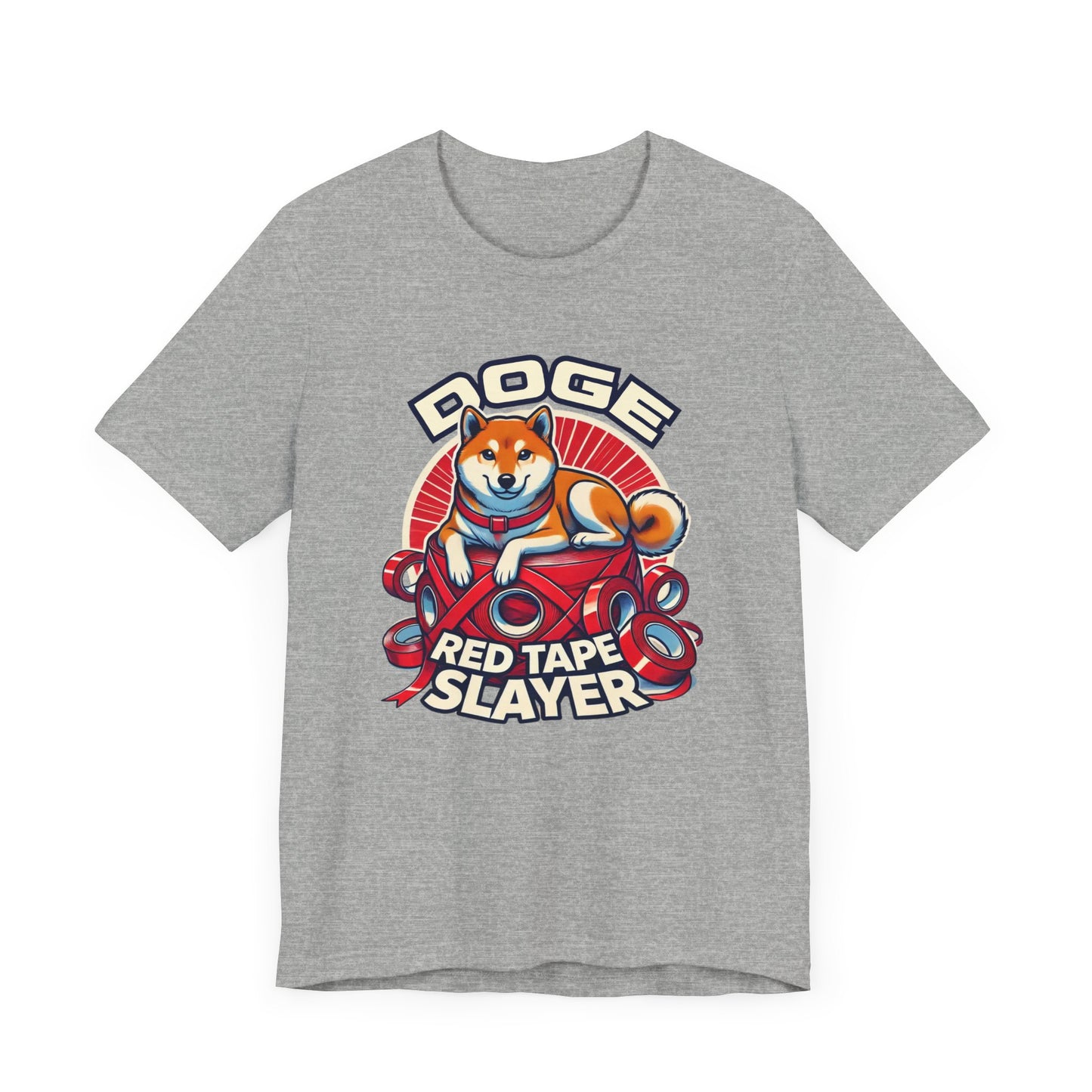 Red Tape Slayer Graphic Tee - Unisex Jersey Short Sleeve T-Shirt