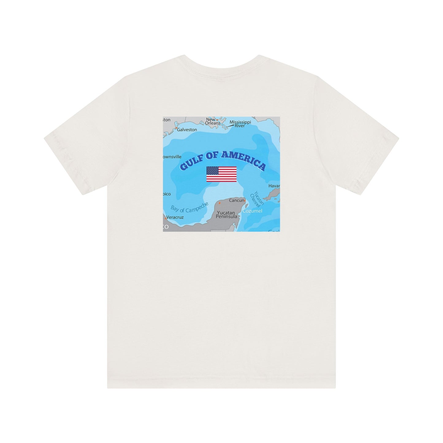 Gulf of America Graphic Tee - Unisex Jersey Short Sleeve T-Shirt