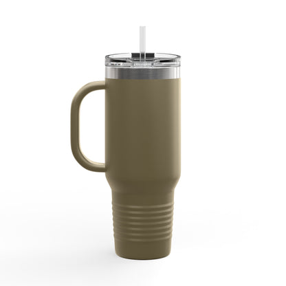 Where Freedom Meets the Coast - Insulated Travel Mug, 40oz