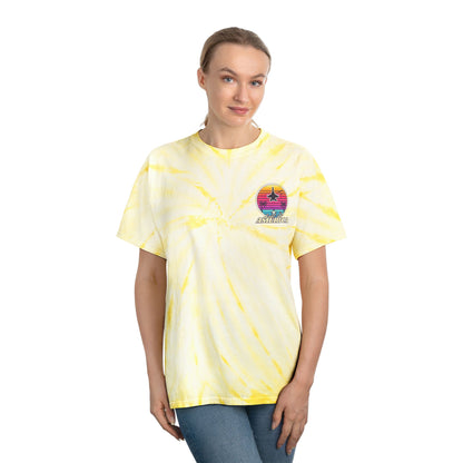 Neon Gulf of America - Tie-Dye Surf Design
