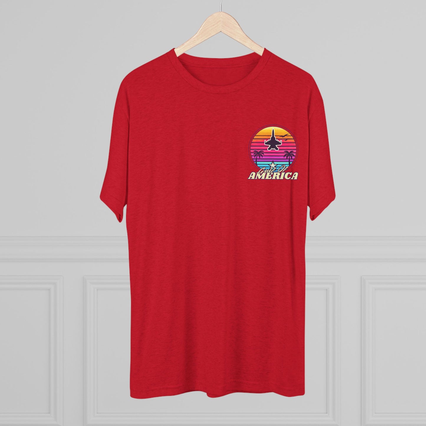 Neon Gulf of America - Unisex Tri-Blend Crew Tee