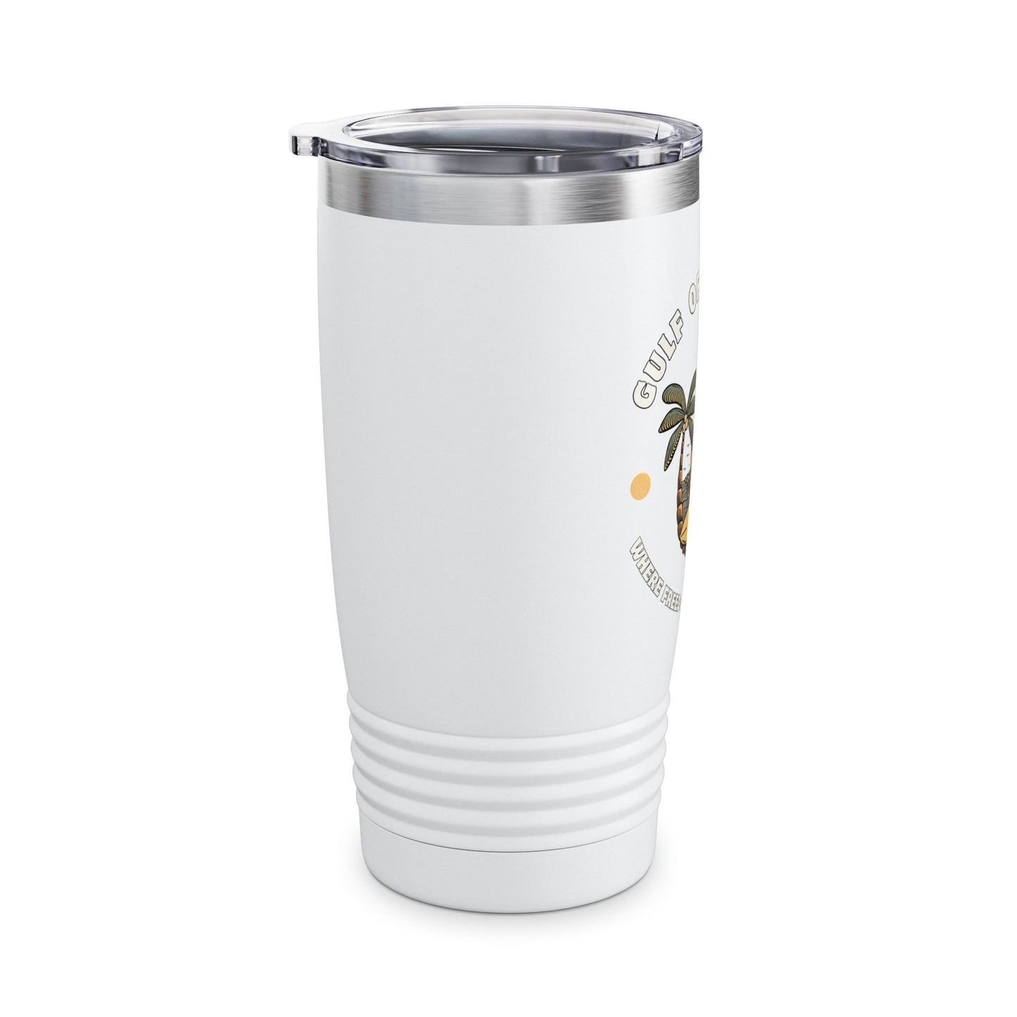 Where Freedom Meets the Coast - Ringneck Tumbler, 20oz