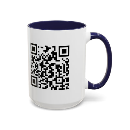 QR Surpirise Accent Coffee Mug  11oz/15oz