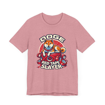 Red Tape Slayer Graphic Tee - Unisex Jersey Short Sleeve T-Shirt