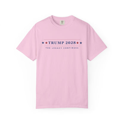 Trump 2028: The Legacy Continues - Unisex Garment-Dyed T-Shirt