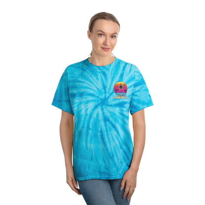 Neon Gulf of America - Tie-Dye Surf Design