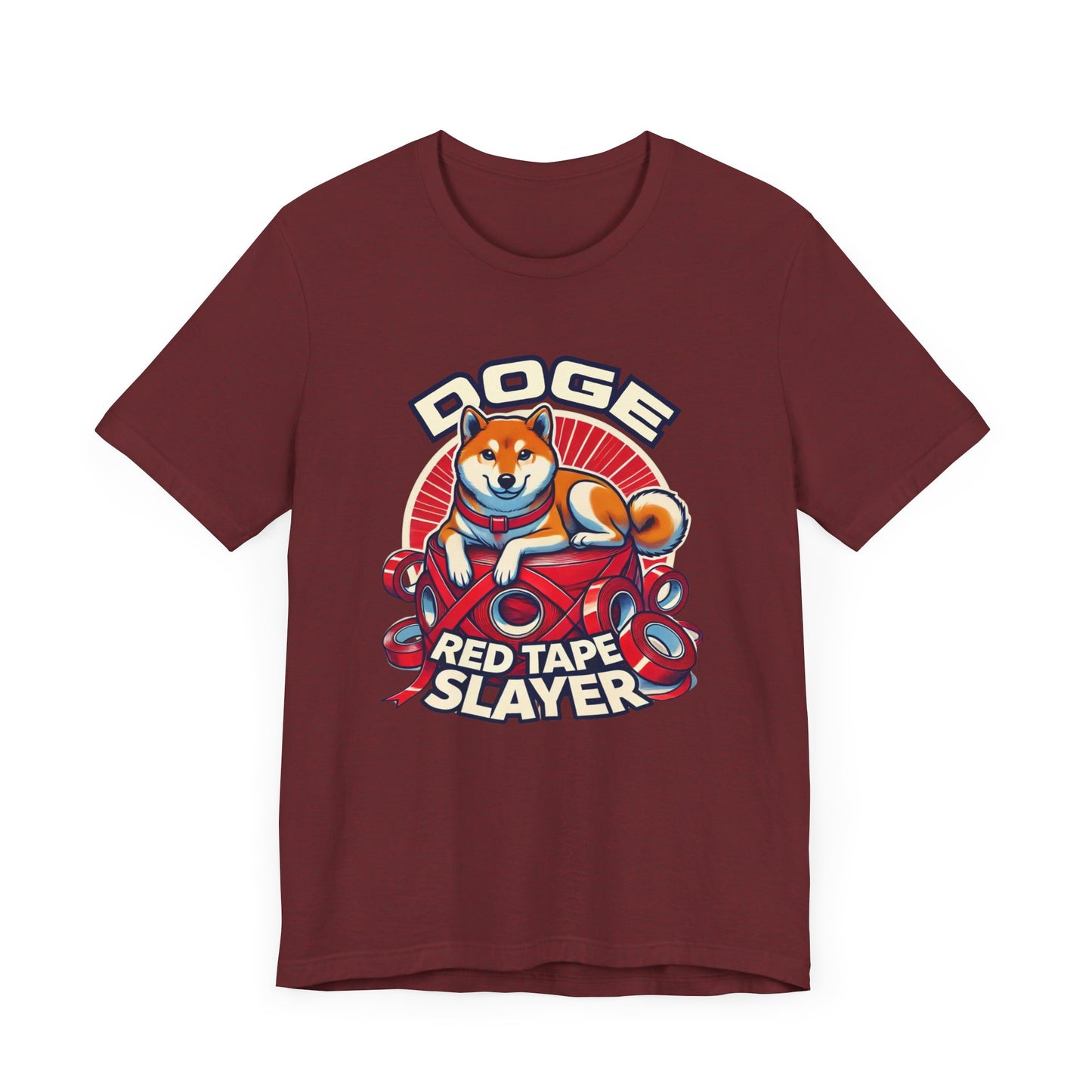 Red Tape Slayer Graphic Tee - Unisex Jersey Short Sleeve T-Shirt