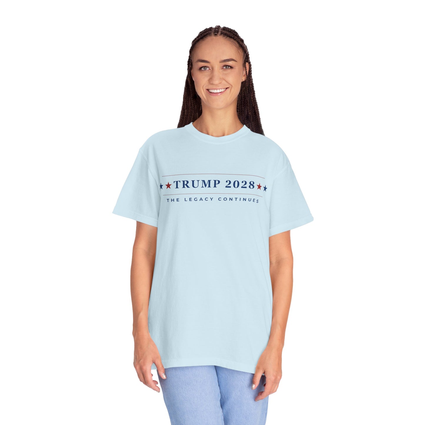 Trump 2028: The Legacy Continues - Unisex Garment-Dyed T-Shirt