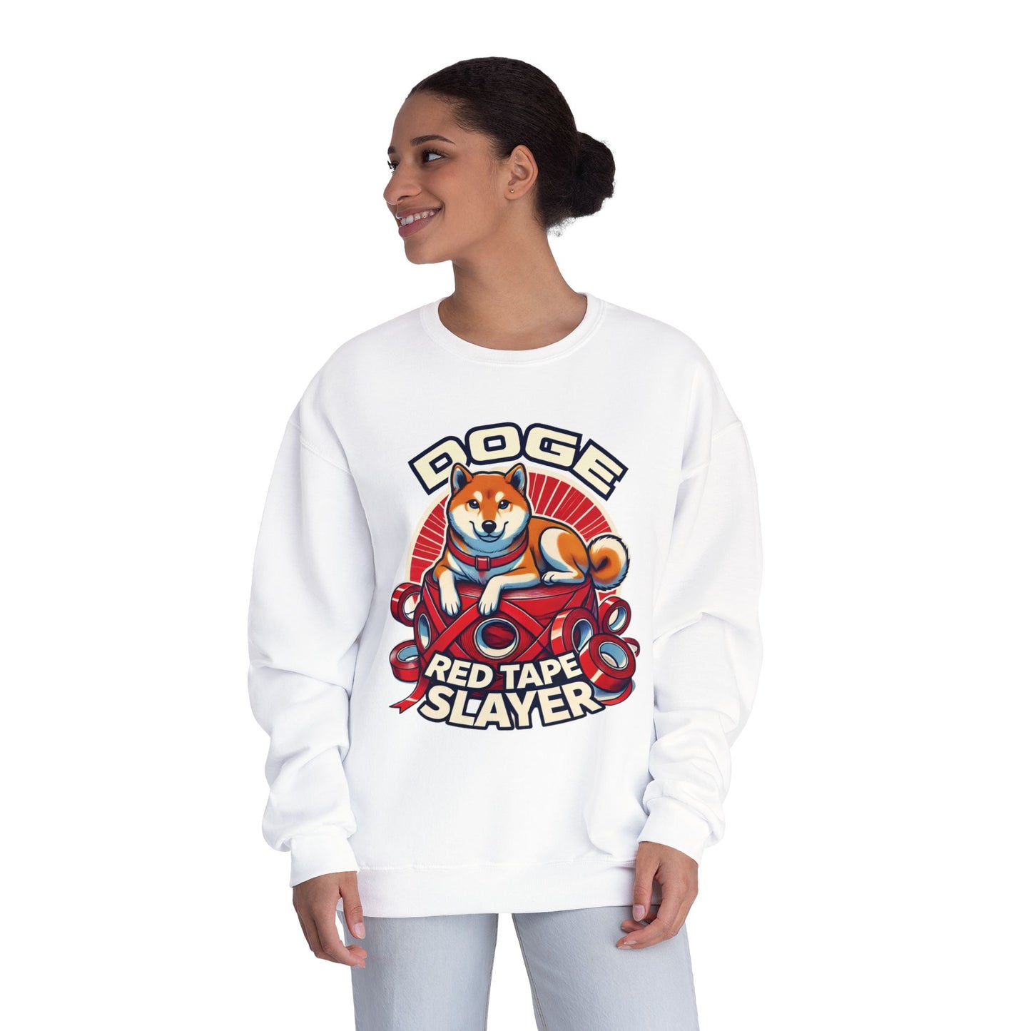 Red Tape Slayer - Unisex Crewneck Sweatshirt