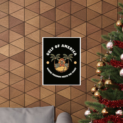 Where Freedom Meets the Coast - Matte Vertical Posters