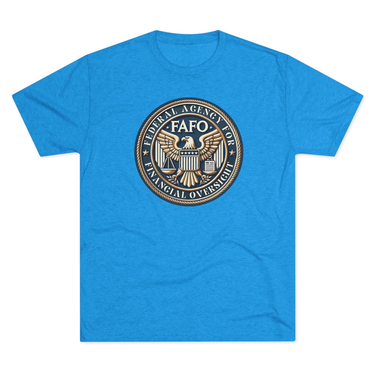 Federal Agent - Unisex Tri-Blend Crew Tee