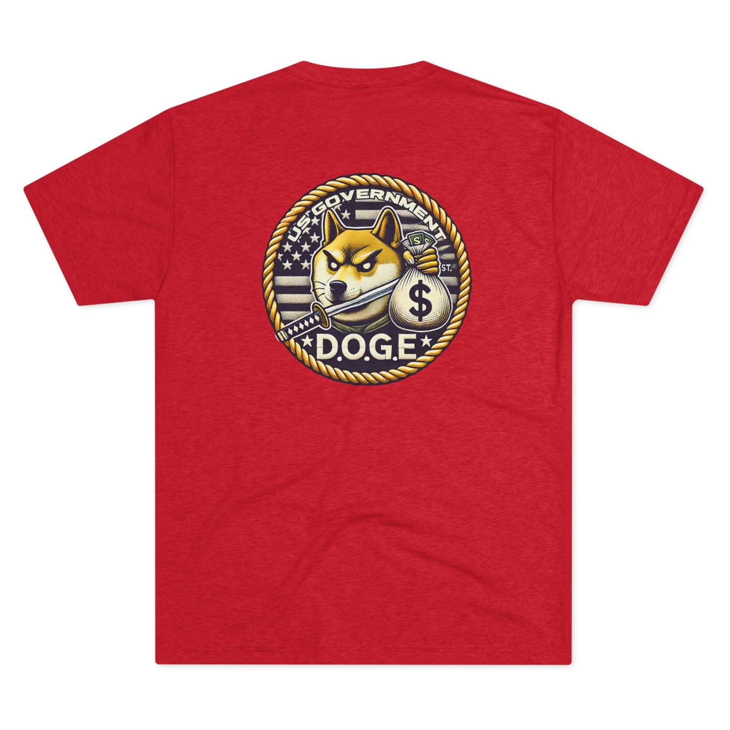 DOGE Squad Unisex Tri-Blend Crew Tee